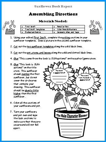 Book report formats for elementary students