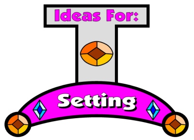 Writing about settings for Myths elementary students