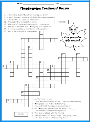 Crossword Puzzles on Free Printable Kid Crosswords Fromwhatiheard Com