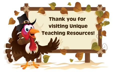 Thanksgiving Teaching Resources for Elementary School Teachers
