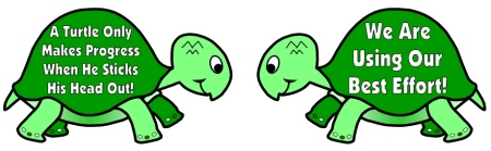 Turtle Quotes Bulletin Board Display Pieces