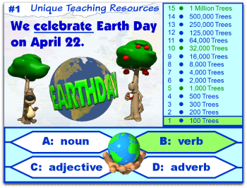 Earth Day grammar powerpoint lesson