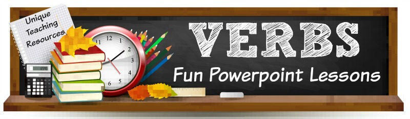 Fun powerpoint presentations for teachers to use to review verbs with their students.