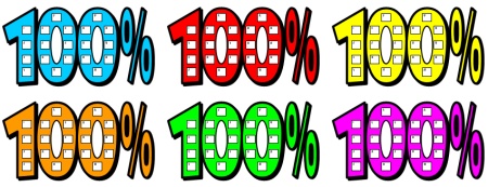 100 Percent Club Sticker Chart Templates (100% Club)