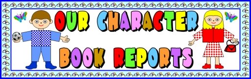 Character Body Book Report Projects Templates Bulletin Board Display Banner
