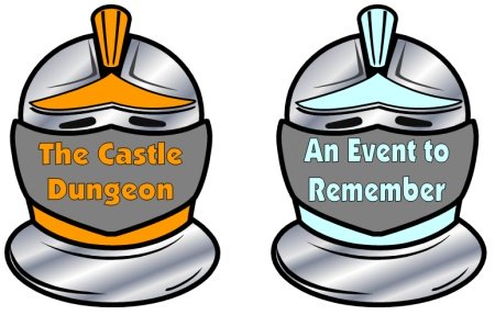 Middle Ages Knight's Helmet Templates for Castle Theme Projects