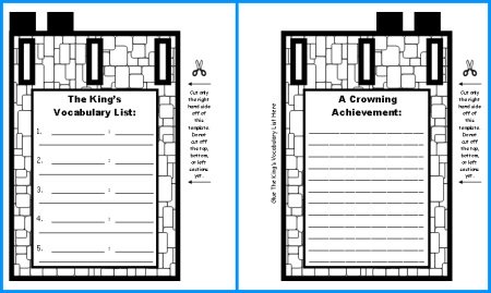 Castle Book Report Group Project Templates