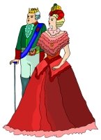 Castle king and queen