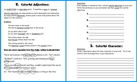 Caterpillar Book Report Project First Draft Writing Worksheets 2