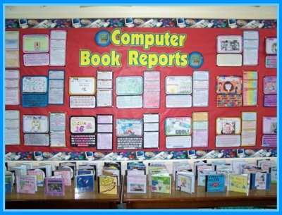 Computer Book Report Projects Bulletin Board Display Banner