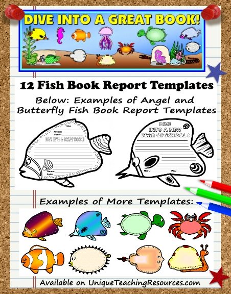 Dive Into Reading - Fun Book Report Project Ideas