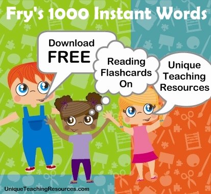 Download Free Fry 1000 Instant Words and Sight Word Flashcards