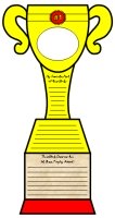 First Place Trophy Favorite Book Report Templates