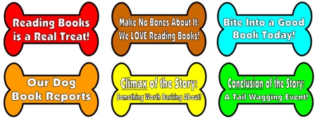 dog book report project bones