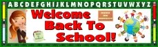 Free Welcome Back To School Banner