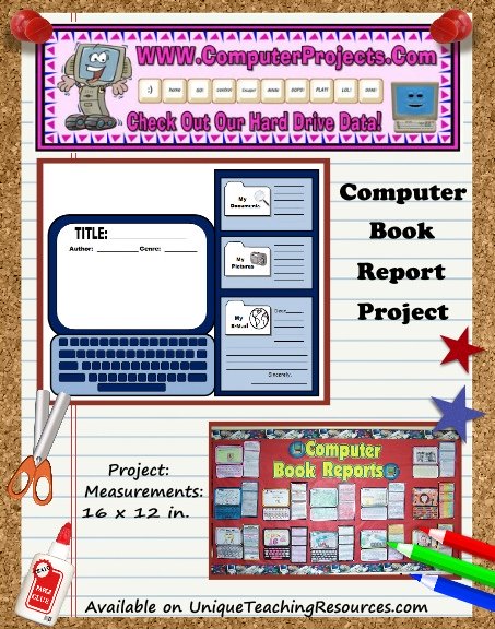 Fun Book Report Project Ideas - Computer Templates