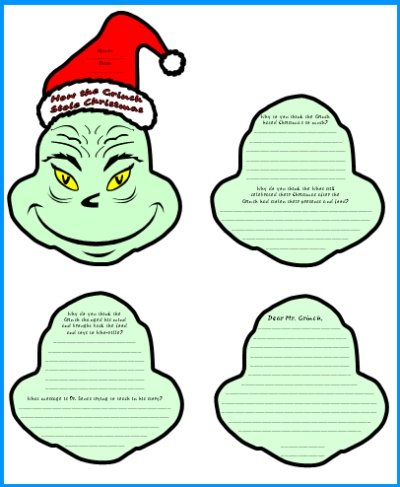 Teaching Resources How the Grinch Stole Christmas by Dr. Seuss Lesson Plans
