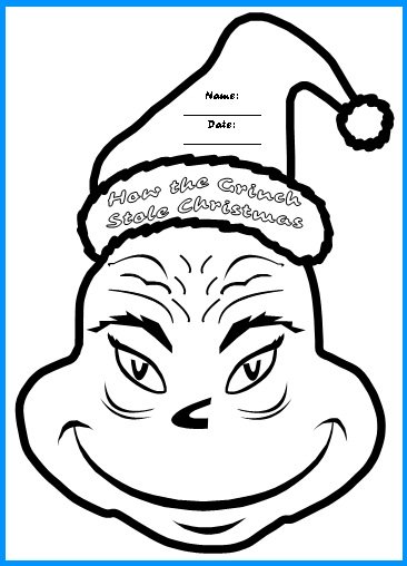 How the Grinch Stole Christmas Writing Project Templates and Worksheets