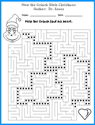 Fun Christmas Writing Activity Fourth Grade