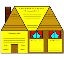 Character House Book Report Templates