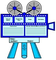 Movie Camera Book Report Templates