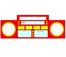 Radio Book Report Templates