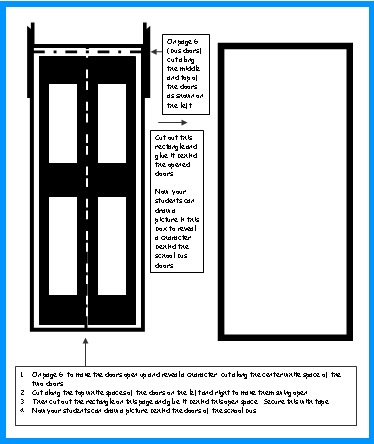 School Bus Door Opening Templates