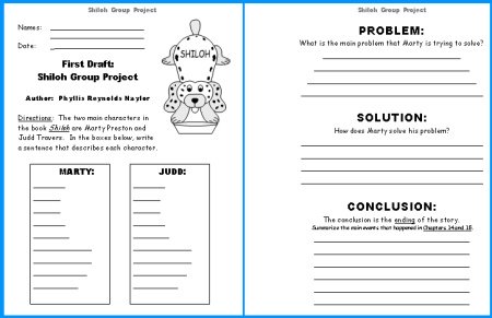 Shiloh First Draft Worksheet for Group Project