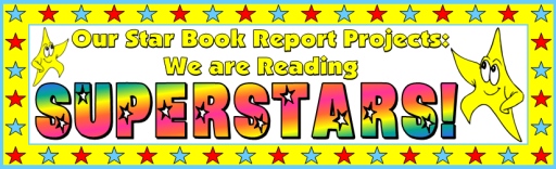 Star Book Report Projects Bulletin Board Display Ideas