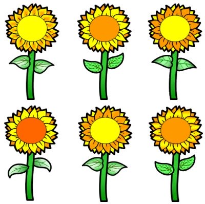 Spring and Fall Sunflowers for Bulletin Board Display Ideas