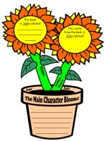 Sunflower Book Report Templates