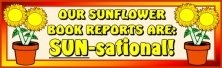 Sunflower Bulletin Board Display Banner