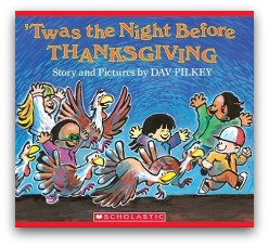 Twas the Night Before Thanksgiving Book Cover and Creative Book Report Projects