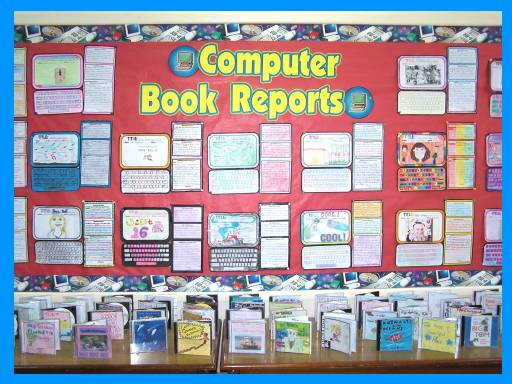 Computer Book Report Projects Bulletin Board Display Ideas