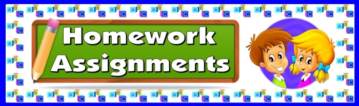 Free teaching resource to download - Homework Assignments bulletin board display banner