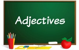 adjectives powerpoint lesson