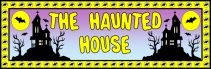 Halloween Haunted House Bulletin Board Display Banner