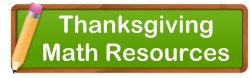 Thanksgiving Math Teaching Resources