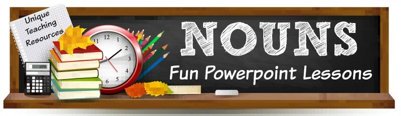 Fun powerpoint presentations for teachers to use to review nouns with their students.