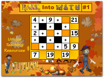 Click here to view this Thanksgiving math puzzles powerpoint.